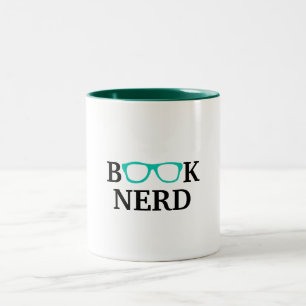 Boekenwurm Tweekleurige Koffiemok