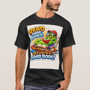 Boekenwurm Vibes: Meer Lezen, Minder Stress T-shirt