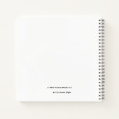 Boekenwurmen verenigen! notitieboek (Achterkant)