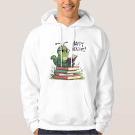 Boekenwurmleesontwerp Hoodie
