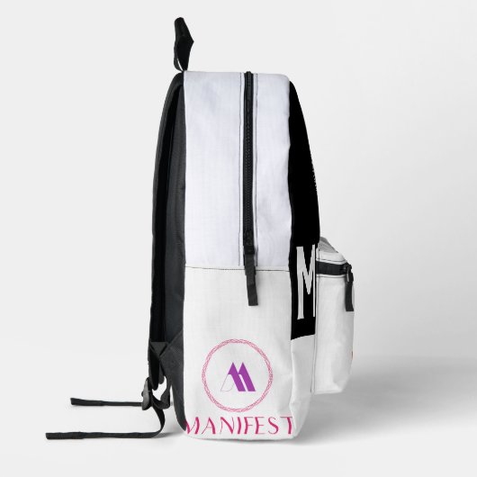 Boekenzak Bedrukte Rugzak (Links)