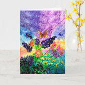 Boeket 5 x 7 van Bluebonnet Kaart (Gele Bloem)