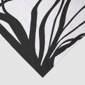 Boeket Blanc: Abstract Wit & Zwart Tissuepapier (Detail)