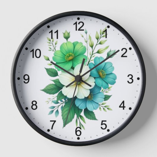 Boeket Blauwe Witte Bloemen-57453 (Voorkant)
