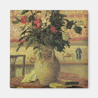 Boeket Bloemen bij het Raam door Maxine Maufra
