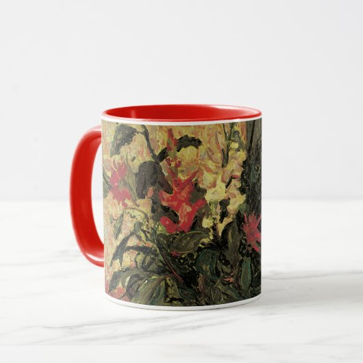 Boeket Bloemen bij het Raam door Maxine Maufra Mok (Voorkant links)