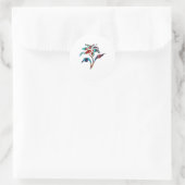 Boeket Bloemen Drie Sticker (Tas)