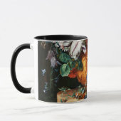 BOeket Bloemen in een Urn Mok (Links)