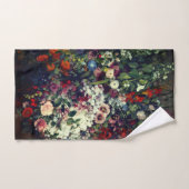  boeket bloemen in een vaas bad handdoek (Handdoek)