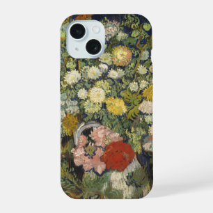 Boeket bloemen in een vaas    kunstwerk iPhone 15 case