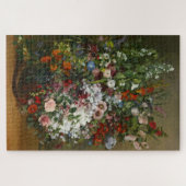 boeket bloemen in een vaas legpuzzel (Horizontaal)