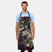  boeket bloemen in een vaas schort (Gedragen)