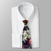 boeket bloemen in een vaas stropdas (Gebonden)