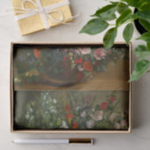  boeket bloemen in een vaas tissuepapier (Geschenk)