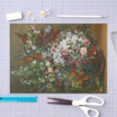  boeket bloemen in een vaas tissuepapier (Craft)