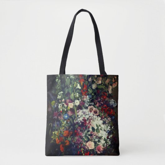  boeket bloemen in een vaas tote bag (Voorkant)