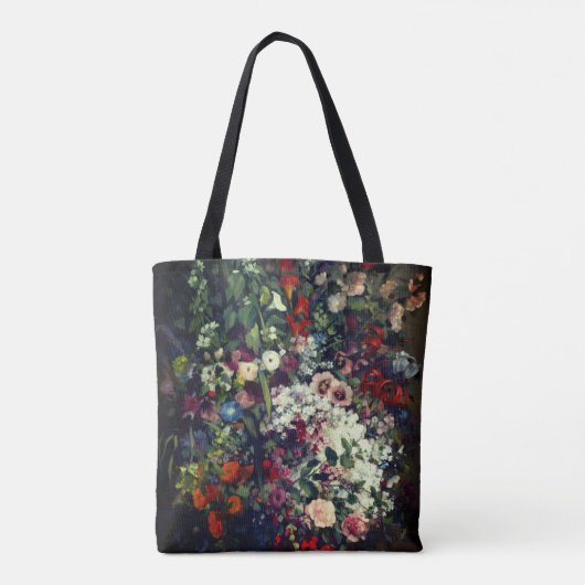  boeket bloemen in een vaas tote bag (Achterkant)
