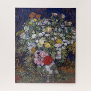 Boeket Bloemen in een Vaas Van Gogh Legpuzzel