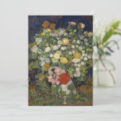 Boeket bloemen in een vaas | Vincent van Gogh (Staand voorkant)