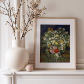 Boeket bloemen in een vaas | Vincent van Gogh Poster