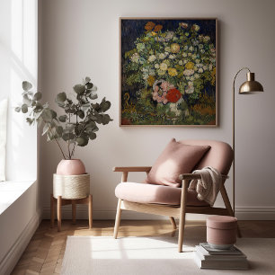 Boeket Bloemen in een Vaas Vincent van Gogh Poster