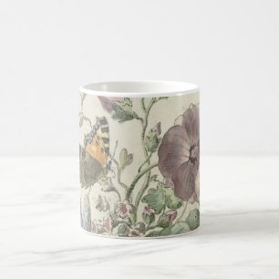 Boeket Bloemen met een Distelvlinder, Magische Mok