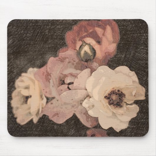 Boeket bloemen... muismat (Voorkant)