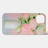 Boeket Bloemen Olie Schilderij iPhone Hoes (Achterkant (horizontaal))