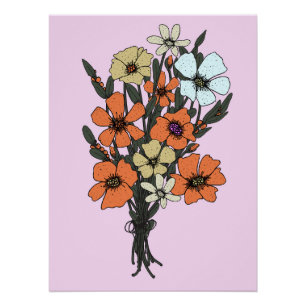 Boeket Bloemen Perfect Poster