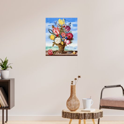 Boeket Bloemen Poster (Woonkamer 3)