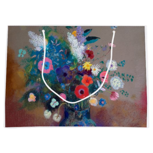 Boeket Bloemen, Redon Groot Cadeauzakje (Voorkant)
