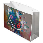 Boeket Bloemen, Redon Groot Cadeauzakje (Achterkant Gekanteld)