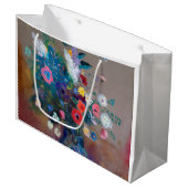 Boeket Bloemen, Redon Groot Cadeauzakje (Voorkant Gekanteld)