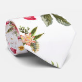 boeket bloemen strik stropdas (Opgerold)