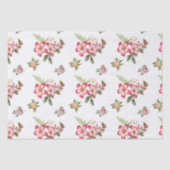 Boeket bloemen tissuepapier (Voorkant)