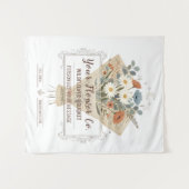 Boeket Bloemen van Wilde Bloemen Custom Print Wandkleed (Voorkant (horizontaal))