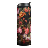  Boeket Bloemen Zwart Thermosbeker (Gedraaid links)