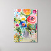  boeket canvas afdruk (Voorkant)