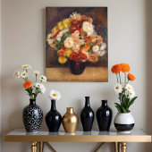 Boeket Chrysanten, Renoir  Poster