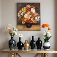 Boeket Chrysanten, Renoir 