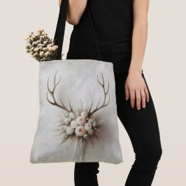Boeket en hertengeweien tote bag