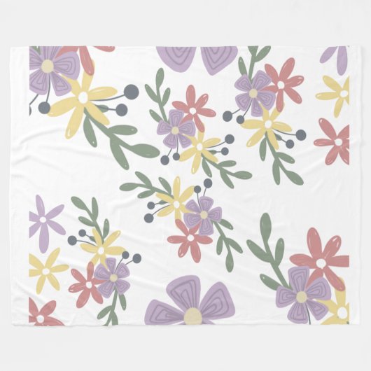 boeket fleece deken (Voorkant (Horizontaal))