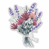  Boeket Floral Wildflower Sticker (Voorkant)