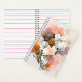 Boeket Herfstseizoen Natuur Waterverf Art Painti Notitieboek (Binnen)