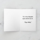 Boeket in Chinese Vaas Stepmother Verjaardag Kaart (Binnen)