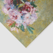 Boeket in een vaas van Auguste Renoir Tissuepapier (Detail)