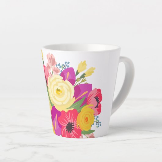 Boeket Latte Cup Latte Mok (Rechterhoek)