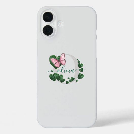 Boeket met hartvormige bladeren Case-Mate iPhone case (Achterkant)