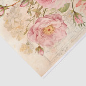 Boeket met rozen in vintage stijl tissuepapier (Detail)