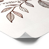 Boeket met wilde bloemen sereniteit poster (Hoek)